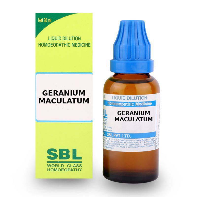 SBL Geranium Maculatum CM Dilution