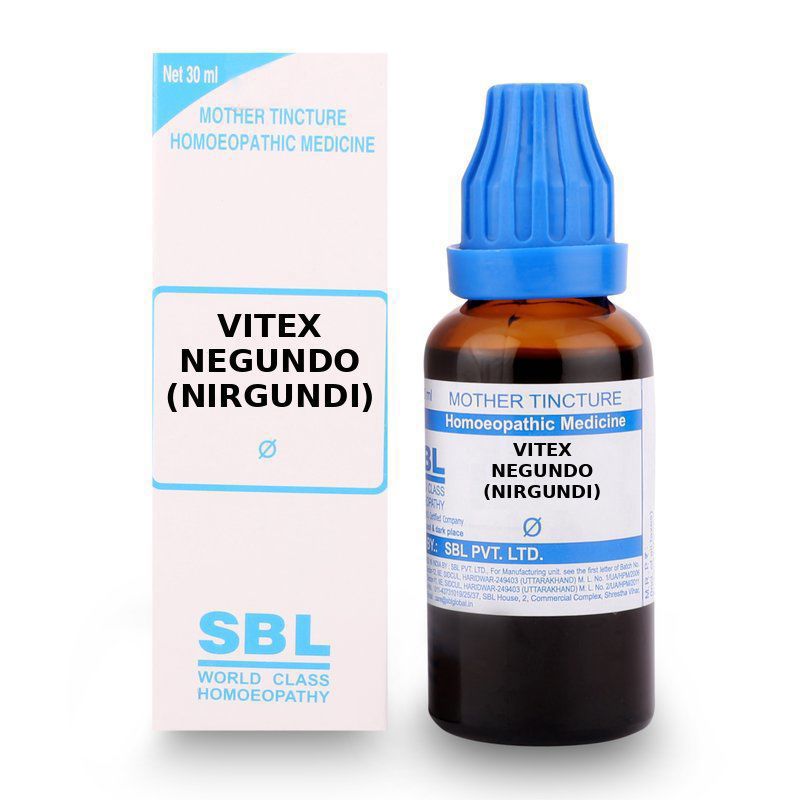 SBL Vitex Negundo (Nirgundi) Mother Tincture Q