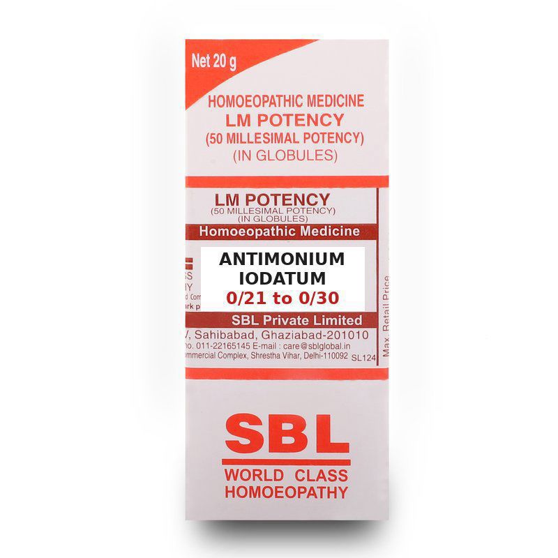 SBL Antimonium Iodatum LM 0/21-0/30