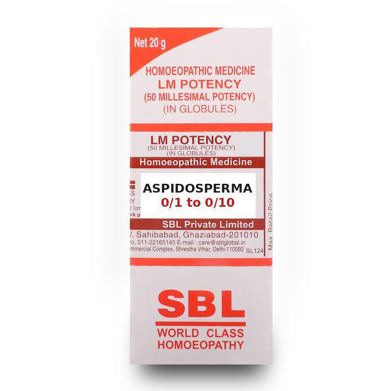 SBL Aspidosperma LM 0/1-0/10