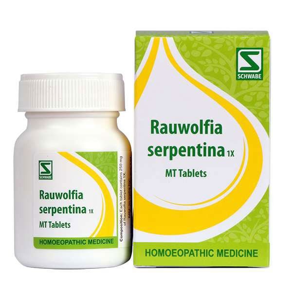 Schwabe Rauvolfia Serpentina 1X Tablet