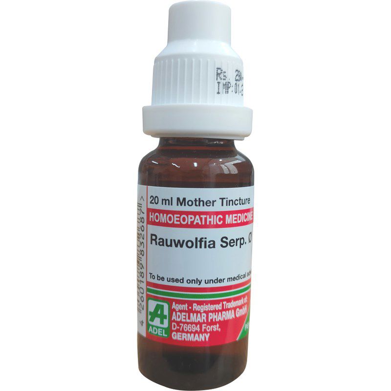 Adel Rauwolfia Serpentina Mother Tincture Q