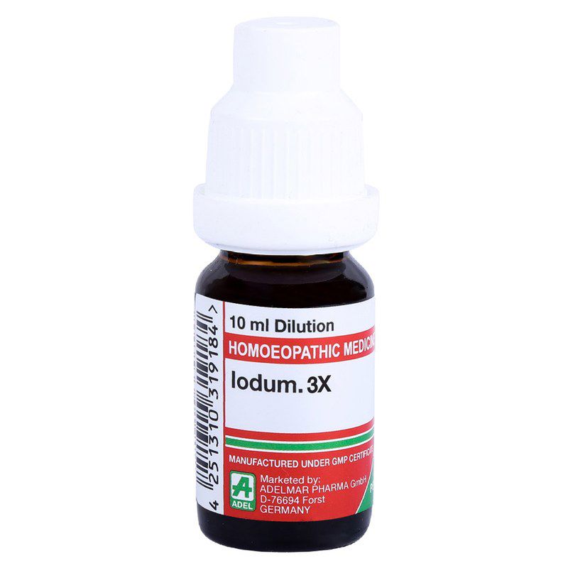 Adel Iodum 3X Dilution