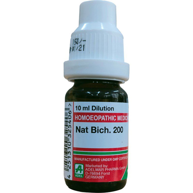 Adel Natrum Bichromicum 200CH Dilution