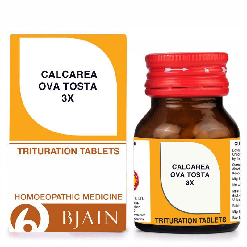 B Jain Calcarea Ova Tosta 3X Trituration Tablet