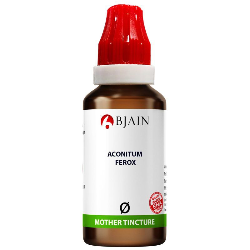 B Jain Aconitum Ferox Mother Tincture Q
