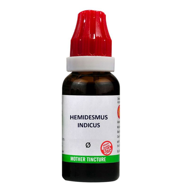B Jain Hemidesmus Indicus Mother Tincture Q