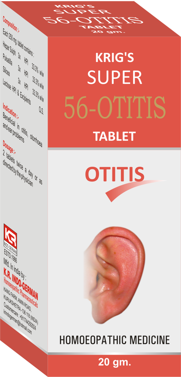 Super 56-OTITIS Tablet 20gm