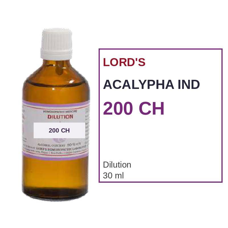 Lord's Acalypha IND 200CH Dilution