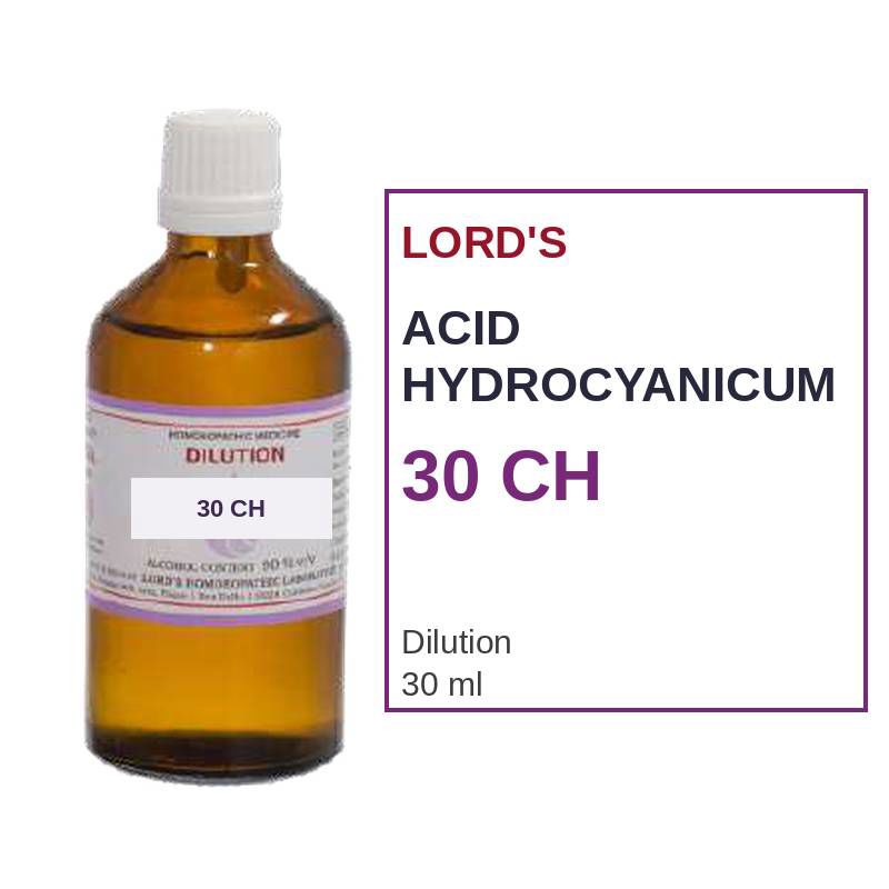 Lord's Acid Hydrocyanicum 30CH Dilution