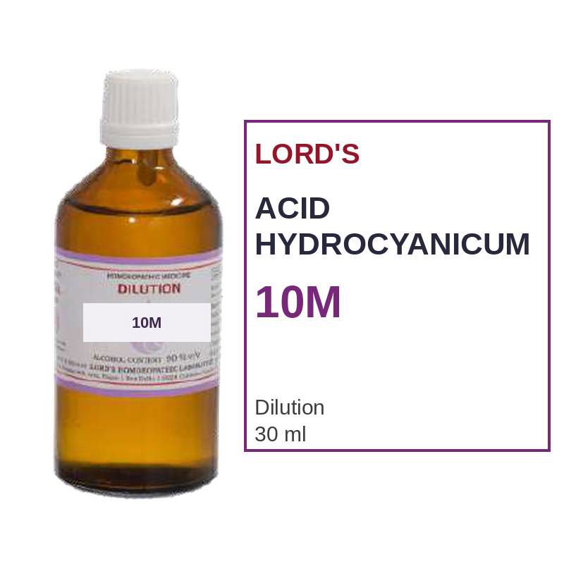 Lord's Acid Hydrocyanicum 10M Dilution