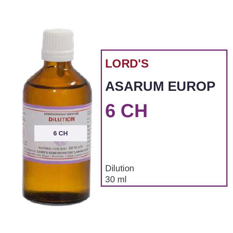 Lord's Asarum Europ 6CH Dilution