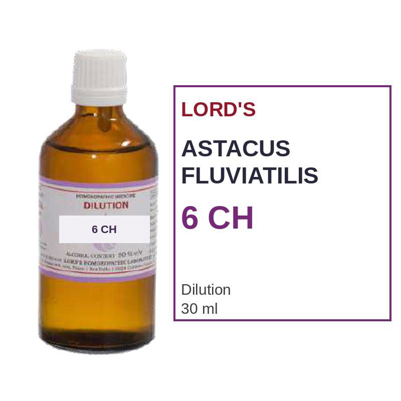 Lord's Astacus Fluviatilis 6CH Dilution