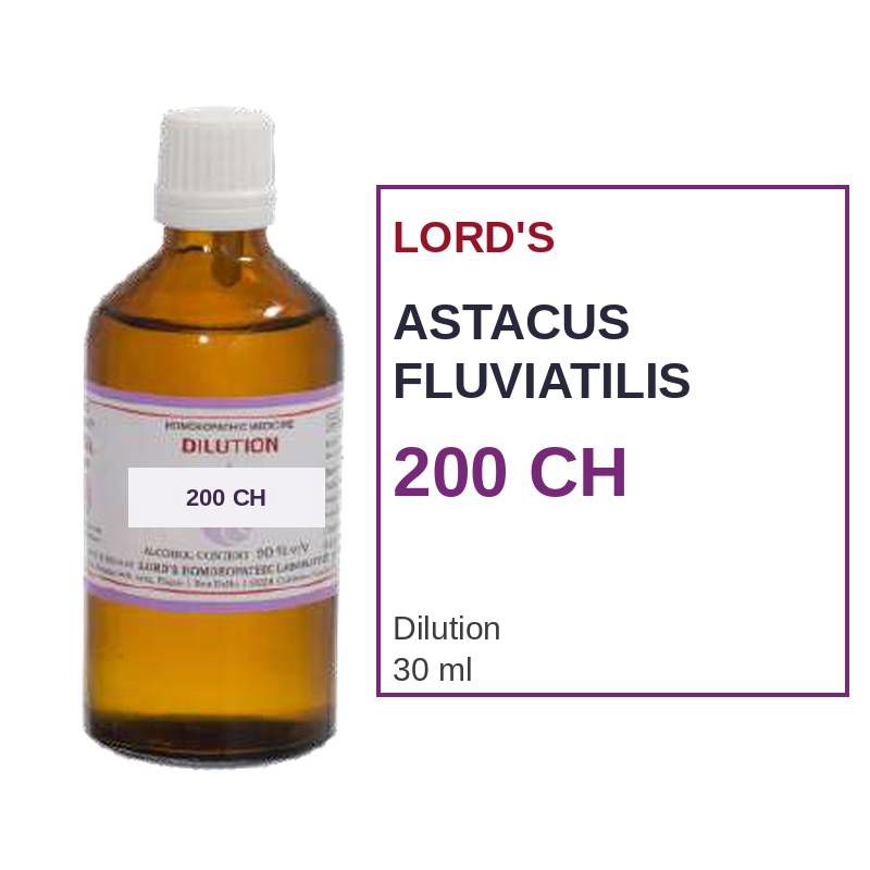 Lord's Astacus Fluviatilis 200CH Dilution