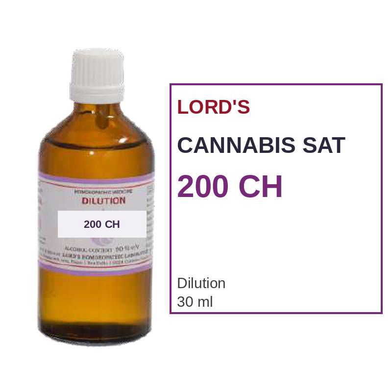 Lord's Cannabis SAT 200CH Dilution