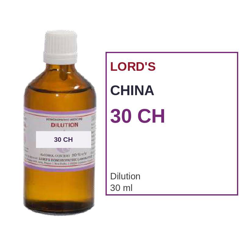 Lord's China 30CH Dilution