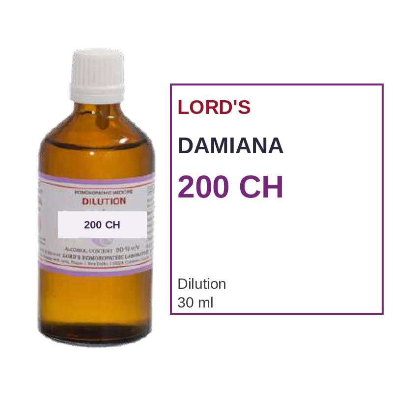 Lord's Damiana 200CH Dilution