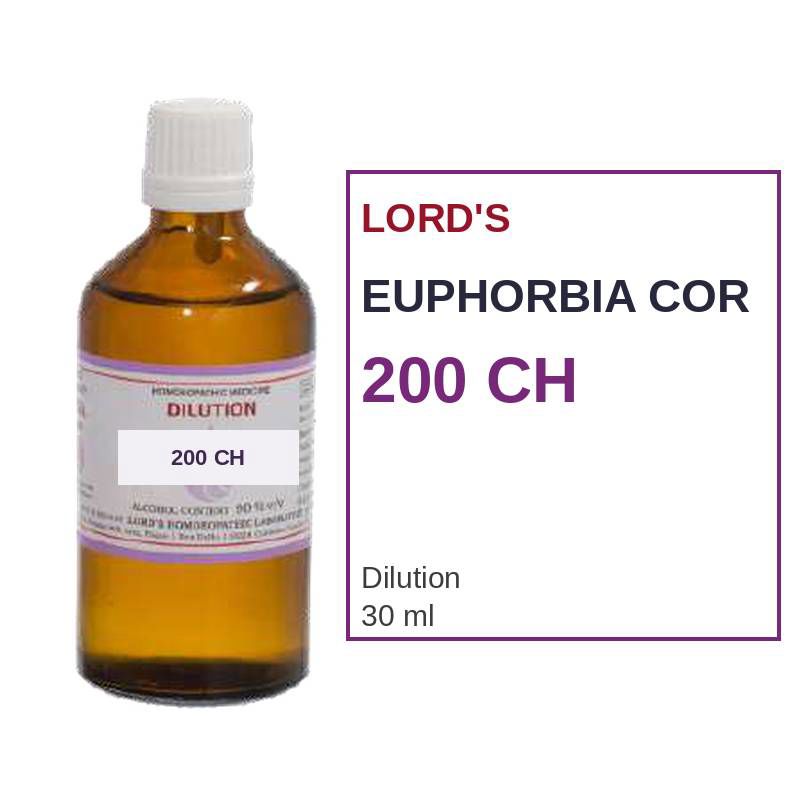 Lord's Euphorbia COR 200CH Dilution