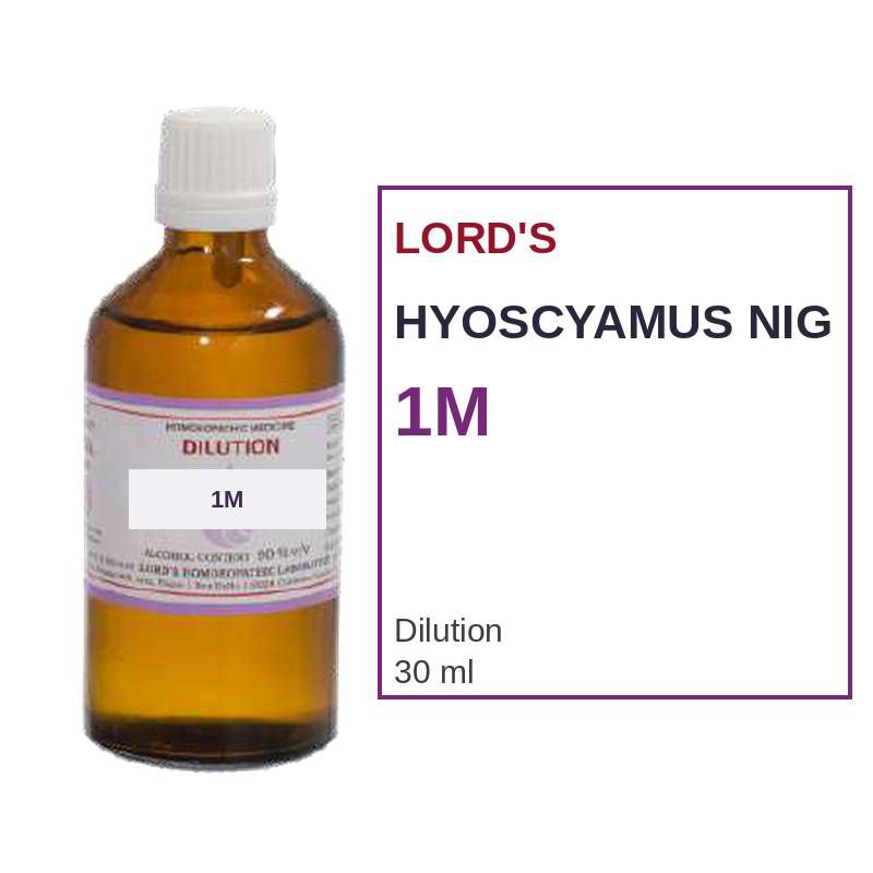 Lord's Hyoscyamus NIG 1M Dilution
