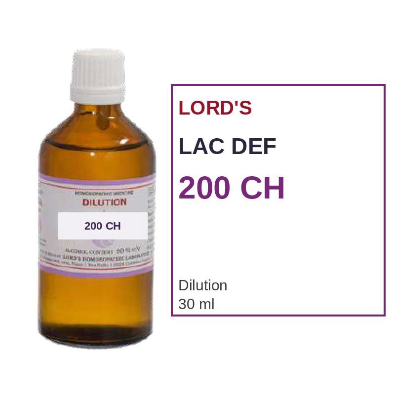 Lord's Lac Def 200CH Dilution