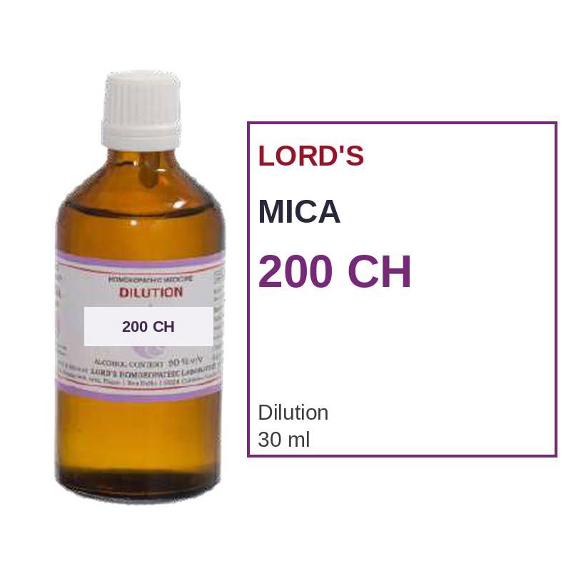 Lord's Mica 200CH Dilution