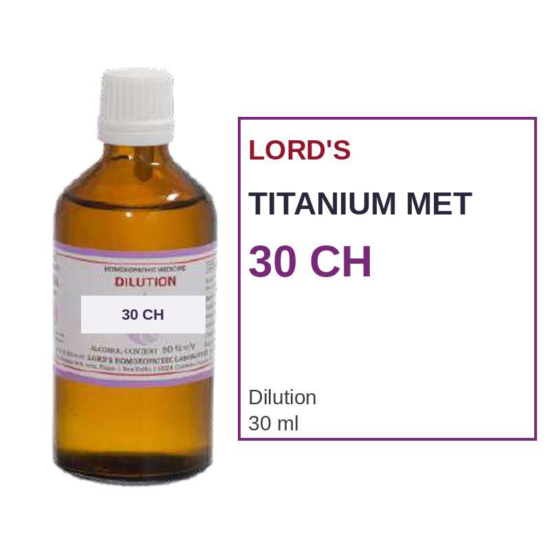 Lord's Titanium MET 30CH Dilution