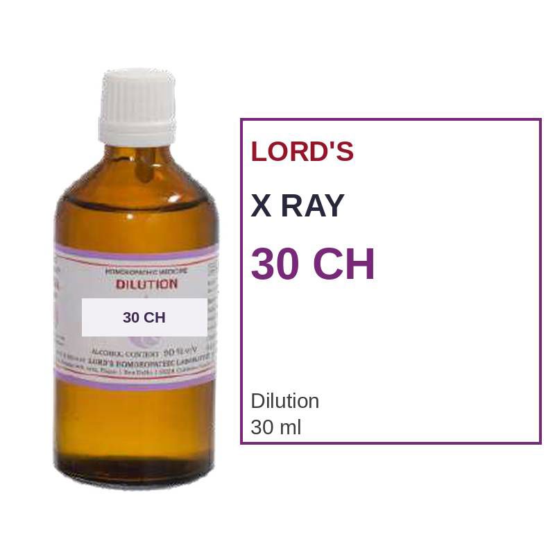 Lord's X Ray 30CH Dilution