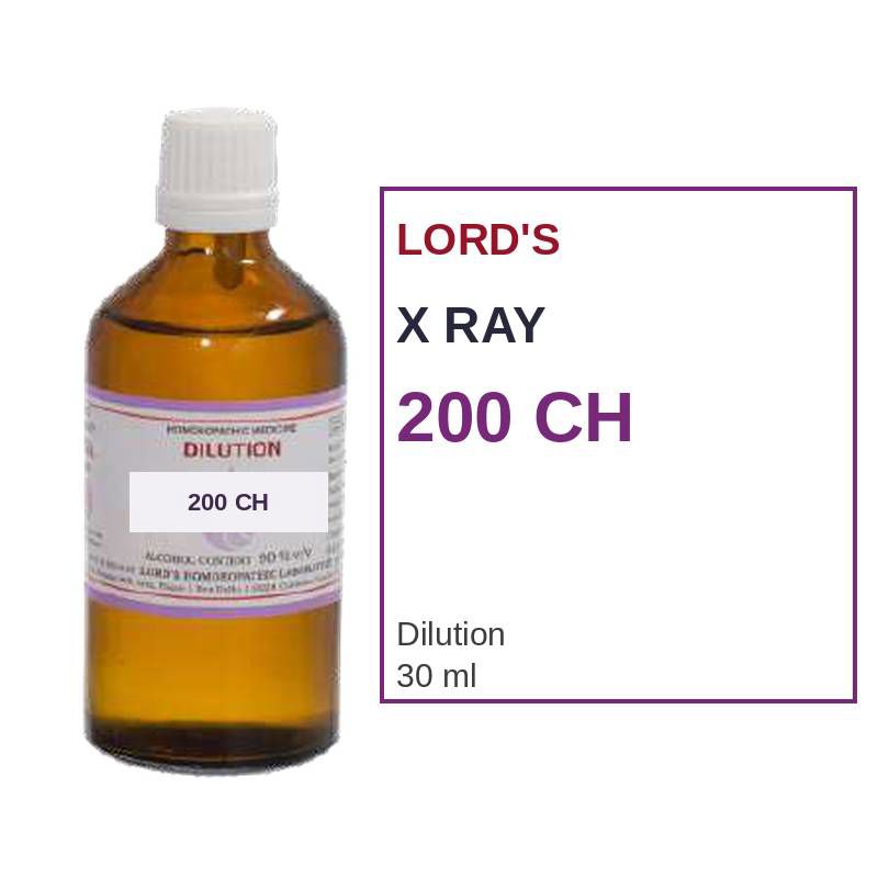 Lord's X Ray 200CH Dilution