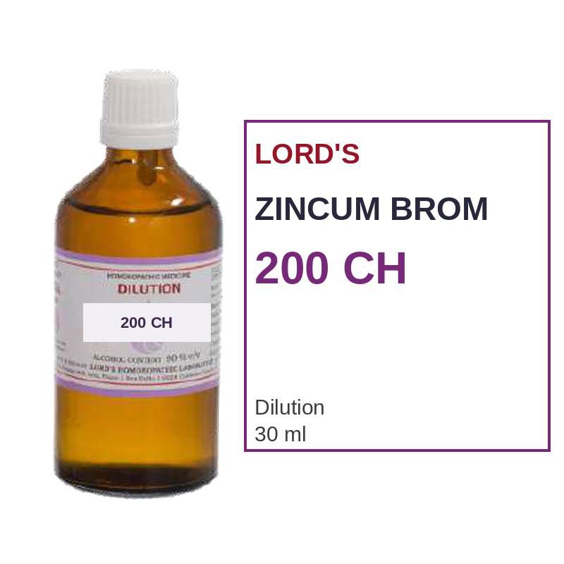Lord's Zincum Brom 200CH Dilution