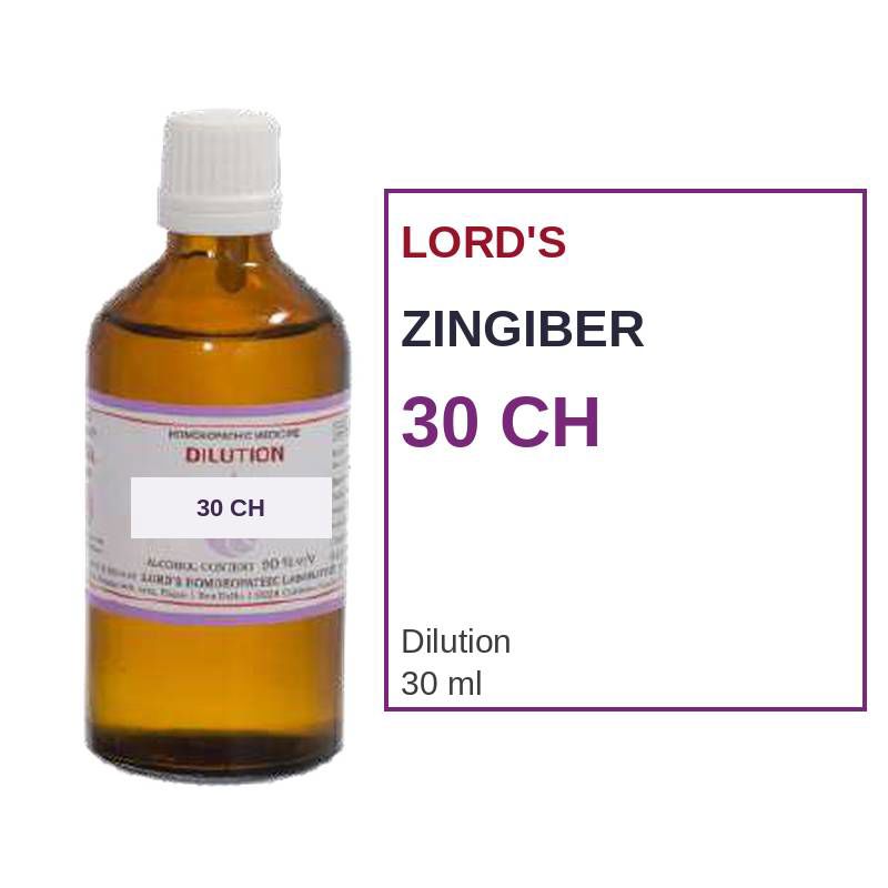 Lord's Zingiber 30CH Dilution