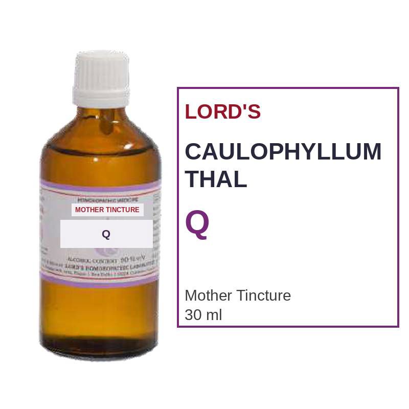 Lord's Caulophyllum Thal Mother Tincture Q