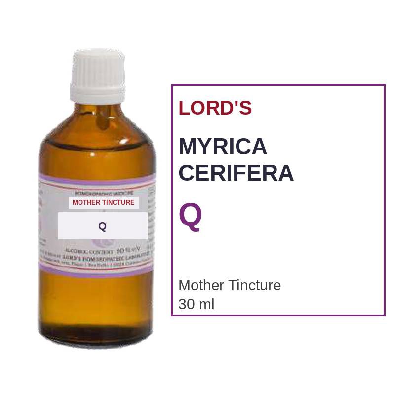 Lord's Myrica Cerifera Mother Tincture Q