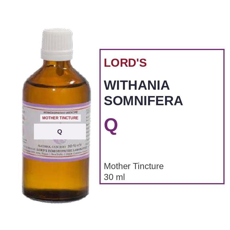 Lord's Withania Somnifera Mother Tincture Q