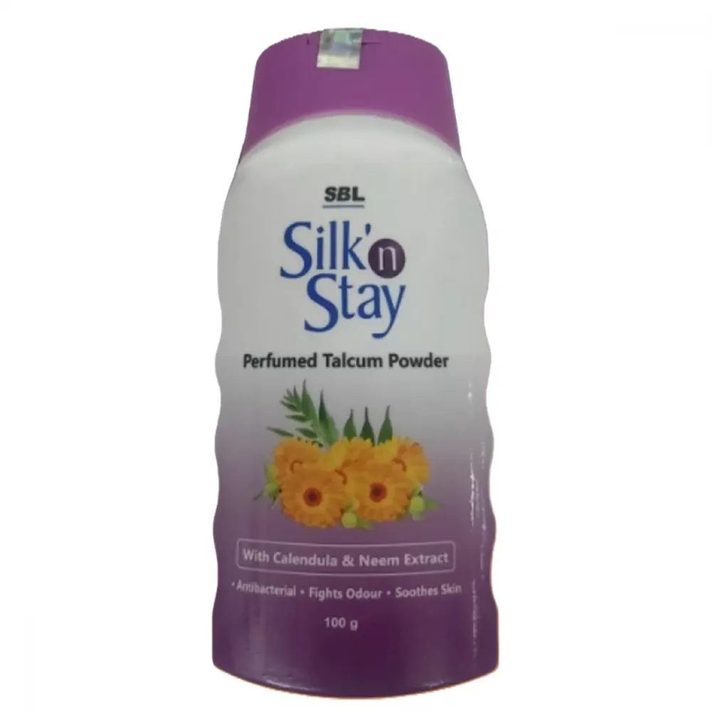 Silk N Stay Talcum Powder (100g)