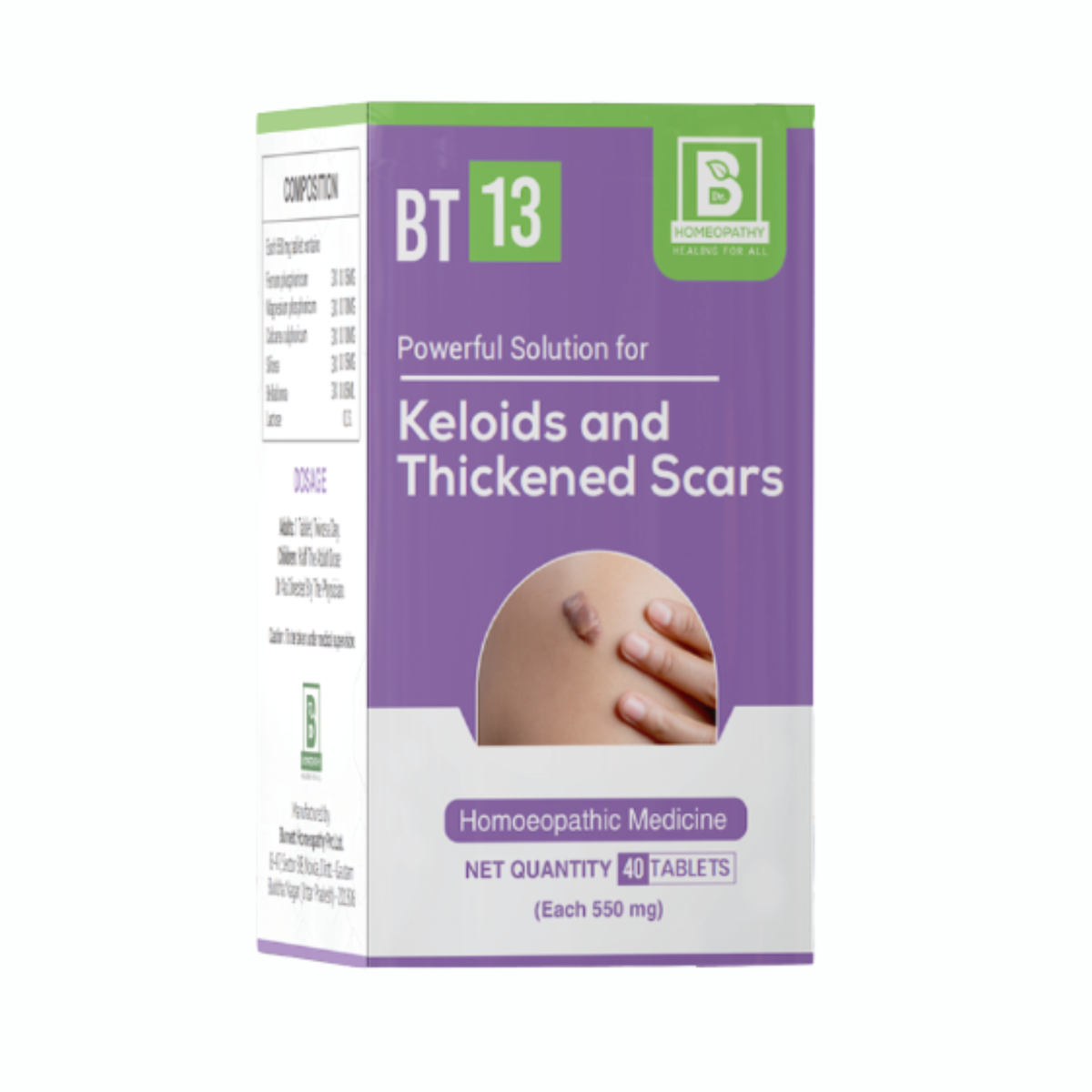 BT-13 Keloids & Thick Scars