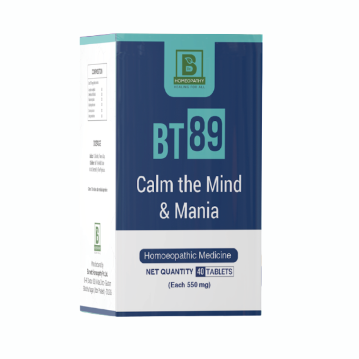 BT-89 Mental Health & Mania