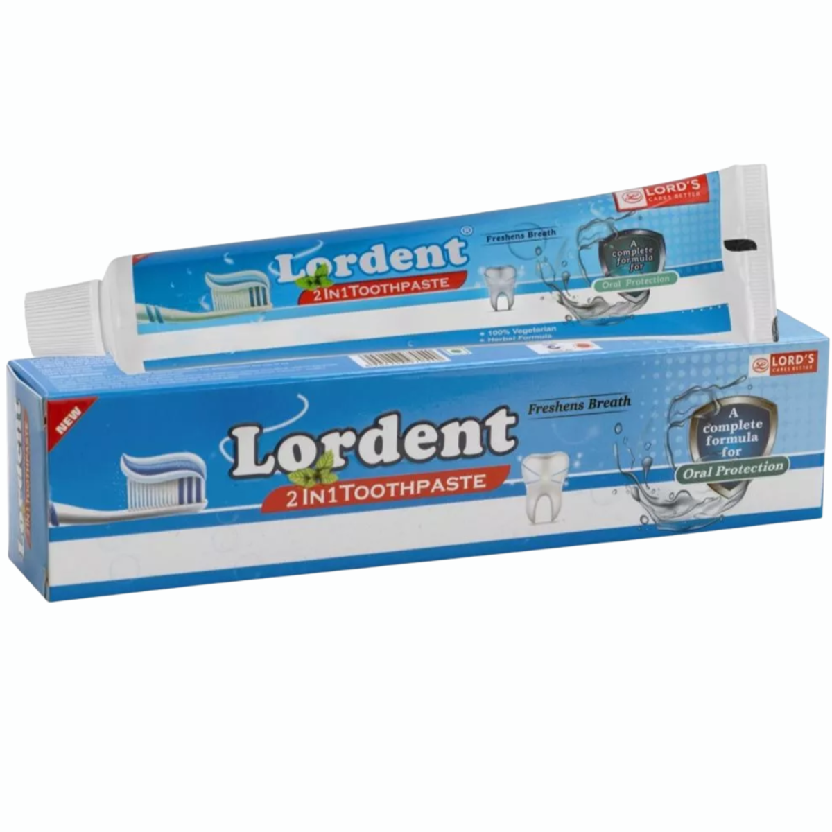 Lordent 2 In 1 Toothpaste