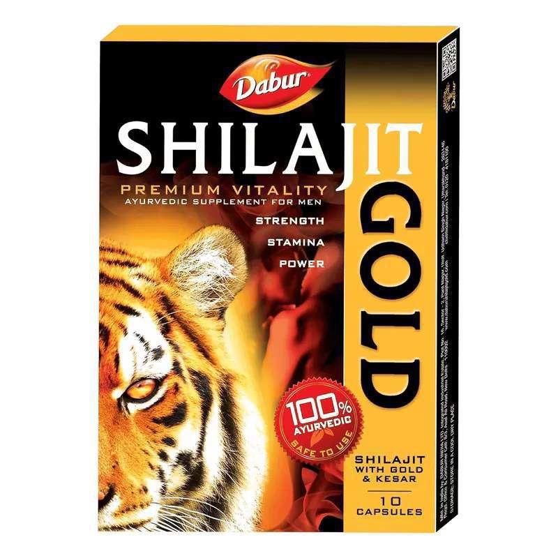 Dabur Shilajit Gold Capsules 20 Capsules