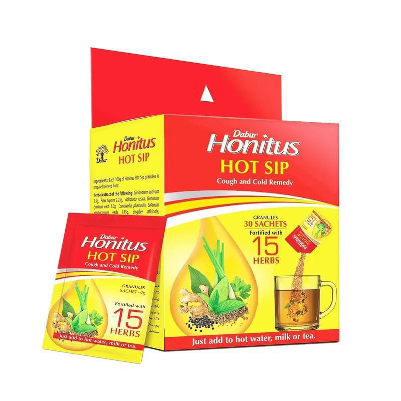 Dabur Honitus Hot Sip 4g x 30 Sachets