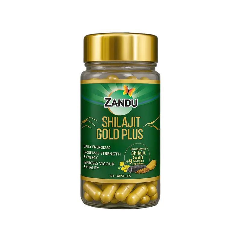 Zandu Shilajit Gold Plus Capsules 20 N Caps