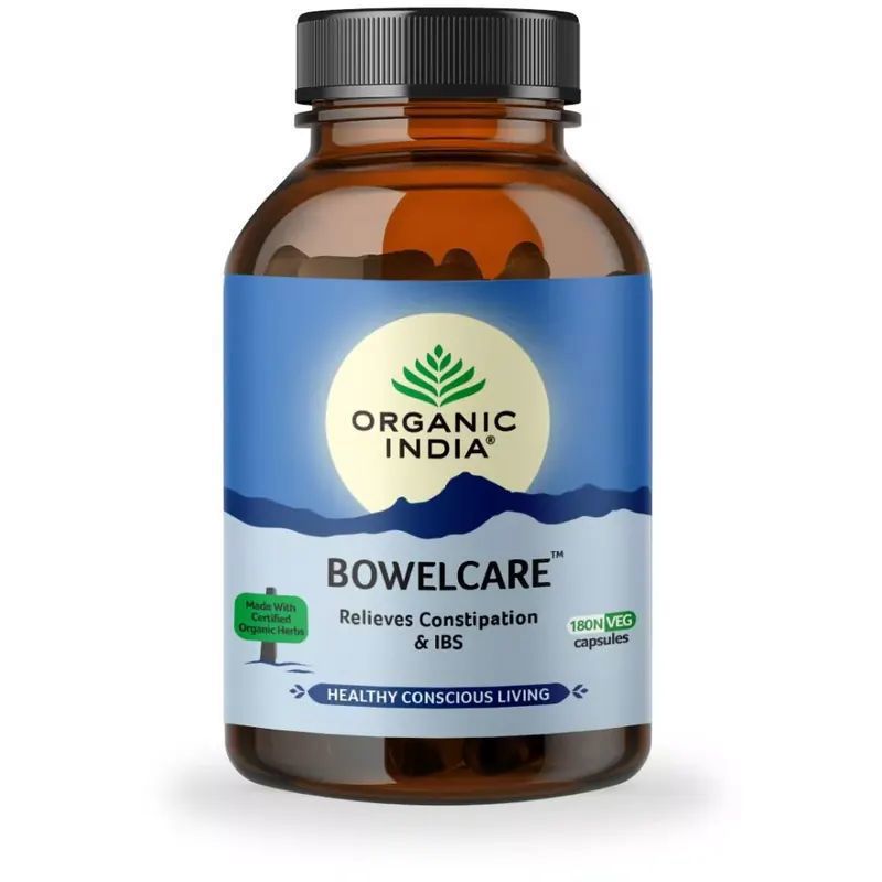 Organic India Bowel Care Capsules (180caps)