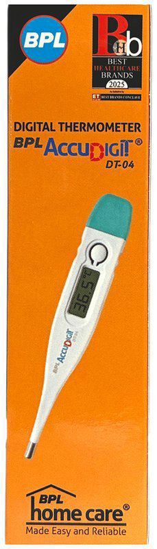 BPL Medical Technologies Accudigit DT-04 Digital Thermometer (box of 1 unit)