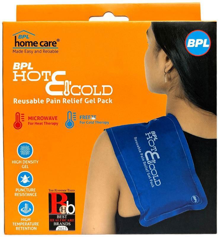BPL Medical Technologies Reusable Hot and Cold Ice Pack for Pain Relief (box of 1 gel pack)