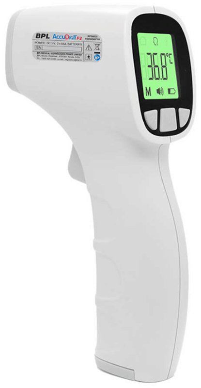 BPL White Accudigit F2 Infra Red Thermometer (box of 1 unit)