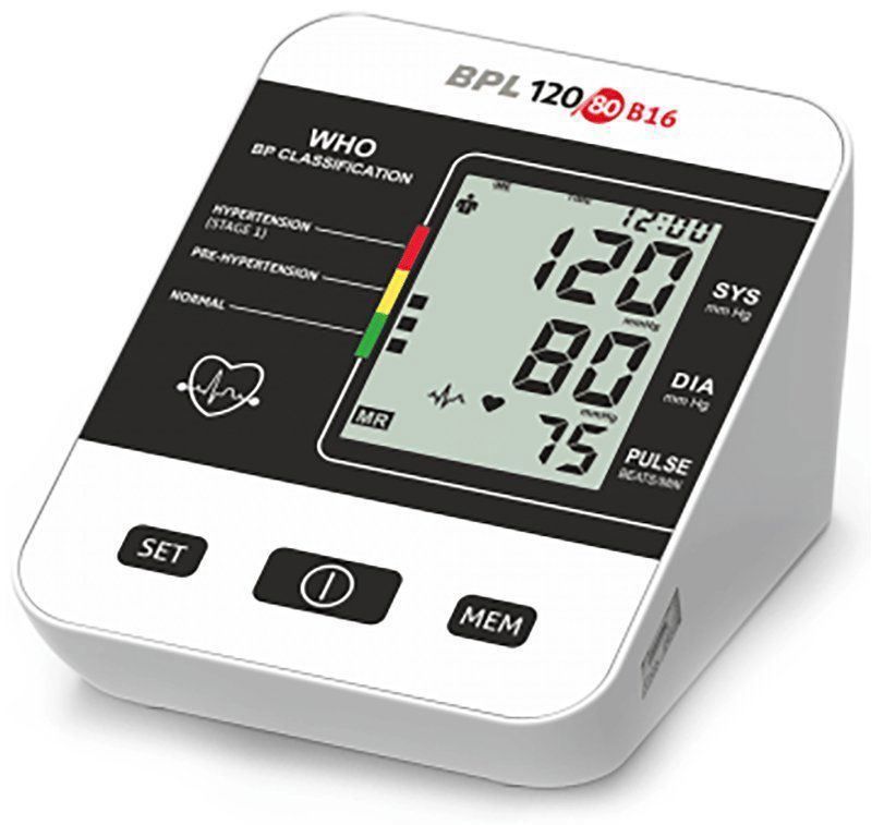 BPL 120/80 B16 Blood Pressure Monitor (box of 1 unit)