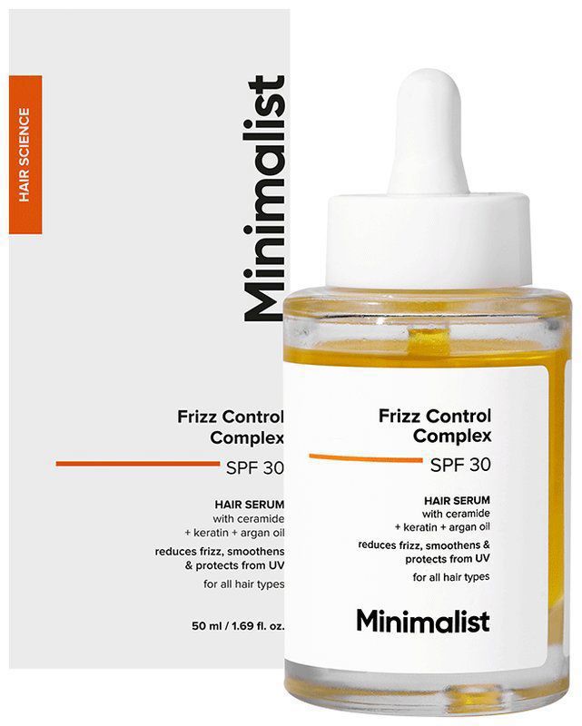 Minimalist Friz Control Complex Hair Serum SPF 30 (bottle of 50 ml serum)