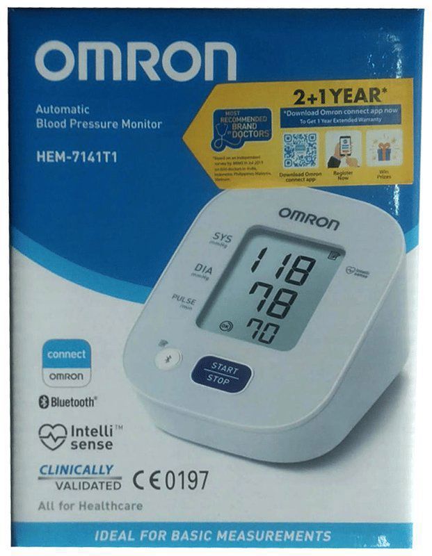 Omron HEM 7141T1 Automatic Blood Pressure Monitor (box of 1 unit)