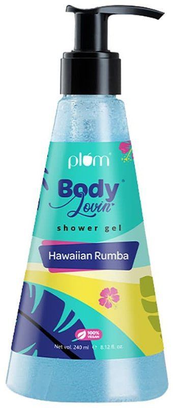 Plum Body Lovin Shower Gel Hawaiian Rumba (pump bottle of 240 ml gel)
