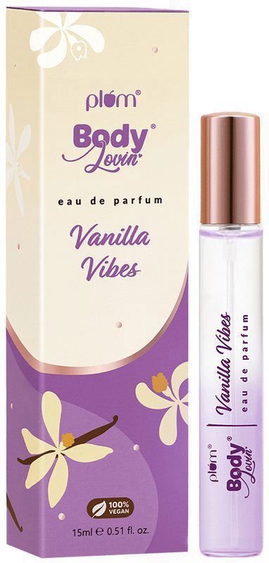 Plum Eau De Parfum Vanilla Vibes (bottle of 15 ml spray)