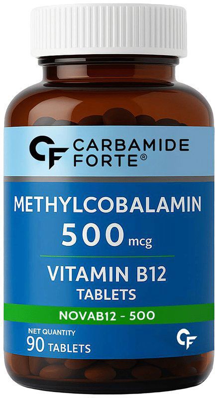 Carbamide Forte Methylcobalamin 500mcg Tablet (bottle of 90 tablets)